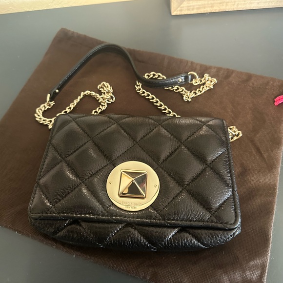 kate spade Handbags - Kate Spade Dove Gold Coast black bag